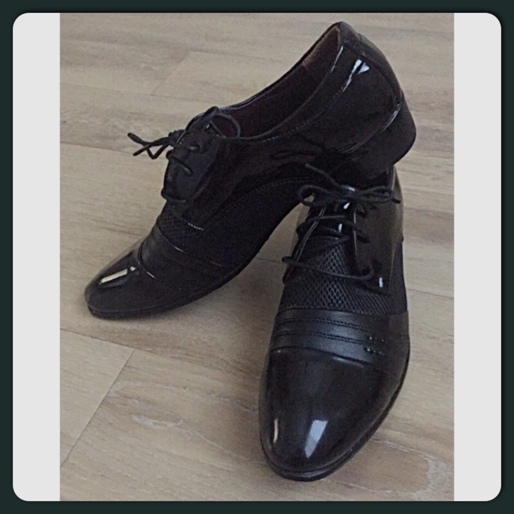 Mens oxford business casual shoes
